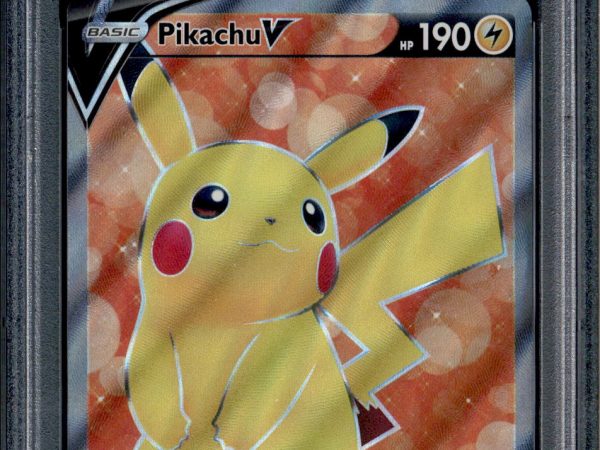 Pikachu V - 157/172 - PSA 10 - Full Art - Brilliant Stars - Pokemon - 68786