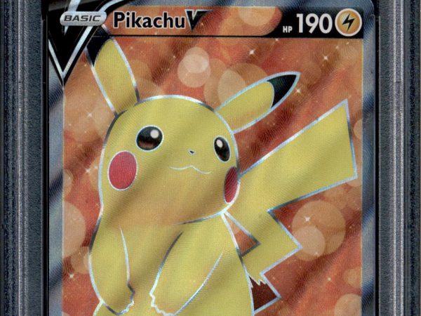 Pikachu V - 157/172 - PSA 10 - Full Art - Brilliant Stars - Pokemon - 68787