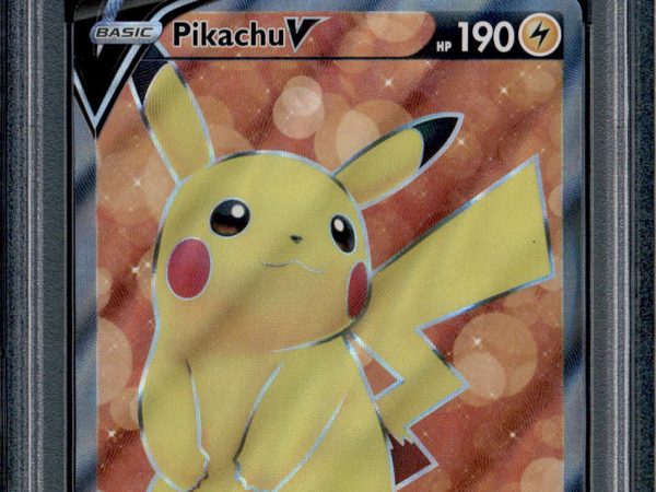 Pikachu V - 157/172 - PSA 10 - Full Art - Brilliant Stars - Pokemon - 73385