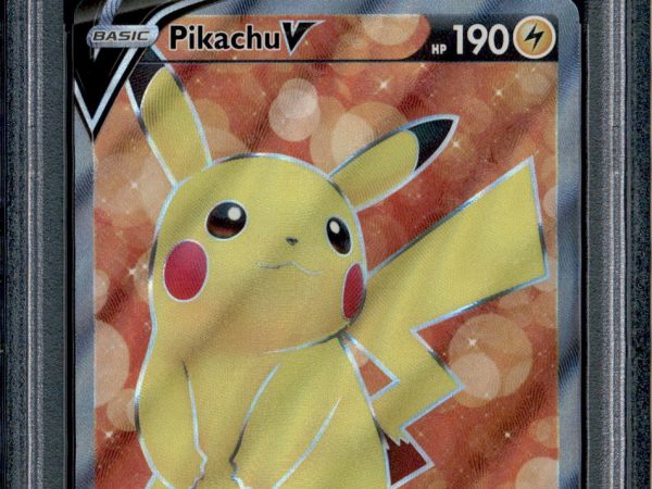 Pikachu V - 157/172 - PSA 10 - Full Art - Brilliant Stars - Pokemon - 30227