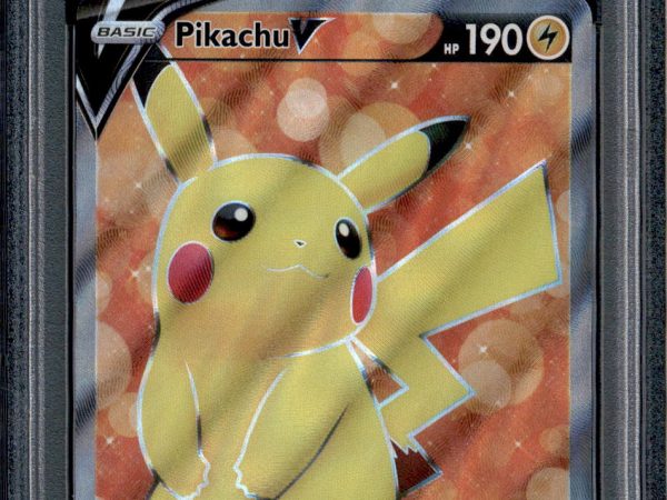 Pikachu V - 157/172 - PSA 10 - Full Art - Brilliant Stars - Pokemon - 76528