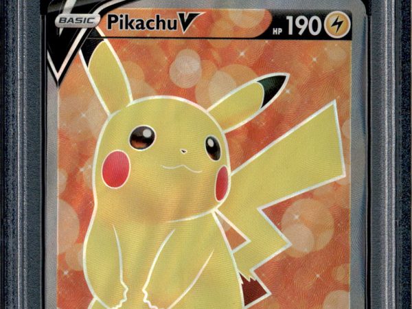 Pikachu V - 157/172 - PSA 9 - Full Art - Brilliant Stars - Pokemon - 76533
