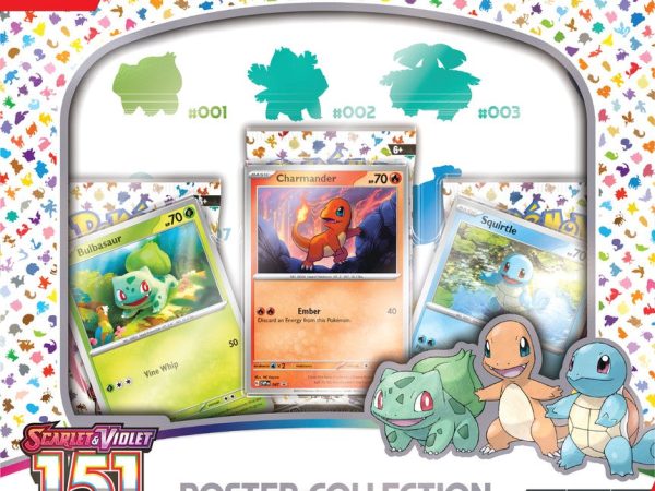 Pokemon 151 - Poster Collection Box x6 (Sealed Case) - New