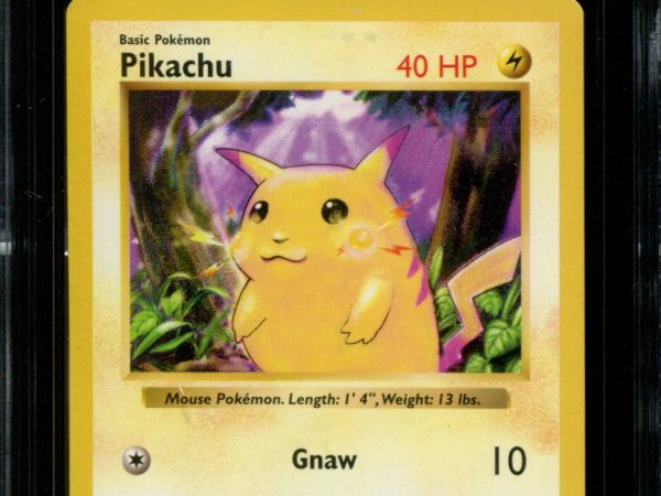 Pikachu - 58/102 - CGC 8.5 - Base Set Shadowless - 36488