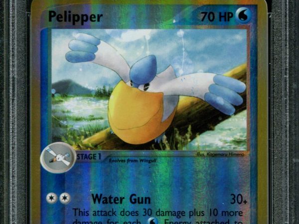 Pelipper - 50/100 - PSA 7 - Reverse Holo - Sandstorm - Pokemon - 65037