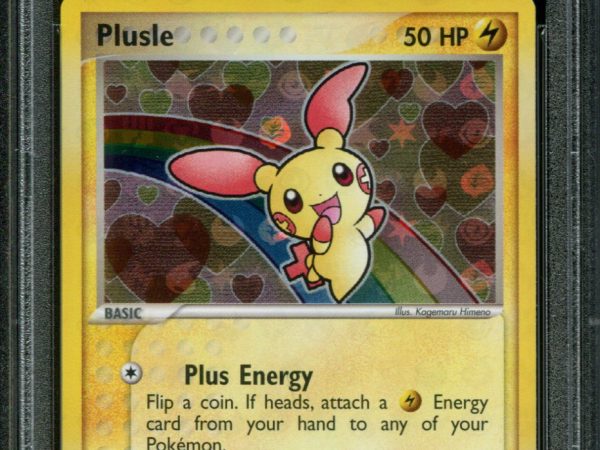 Plusle - 69/101 - PSA 9 - Reverse Holo - Hidden Legends - Pokemon - 64972