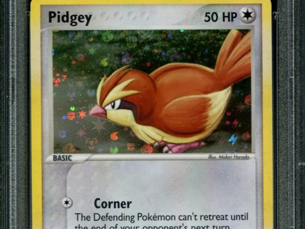 Pidgey - 73/112 - PSA 9 - Reverse Holo - FRLG - Pokemon - 80757