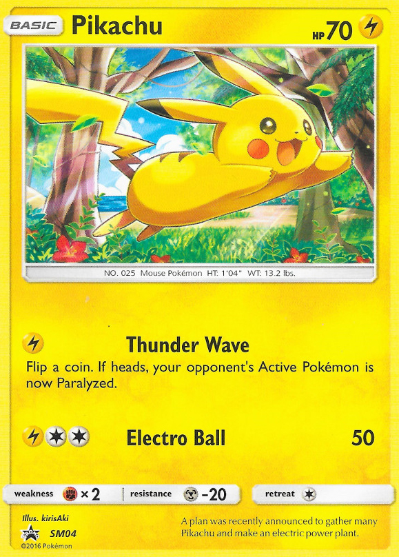 Pikachu [SM Black Star Promos]