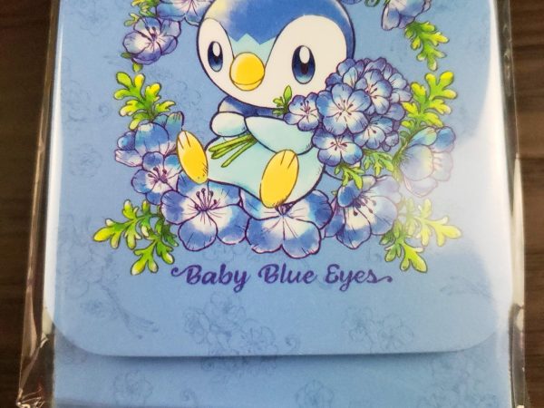 Piplup Blue Flower - Deck Box - Top Loading - Japanese - Pokemon Center