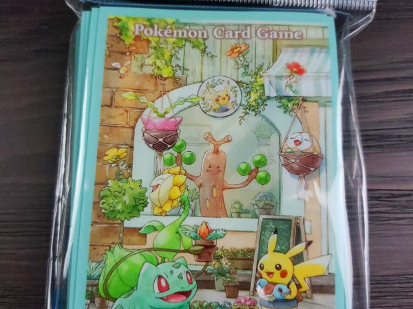 Pikachu & Bulbasaur Flower Shop - Set of 64 Sleeves - Japanese - Pokemon Center