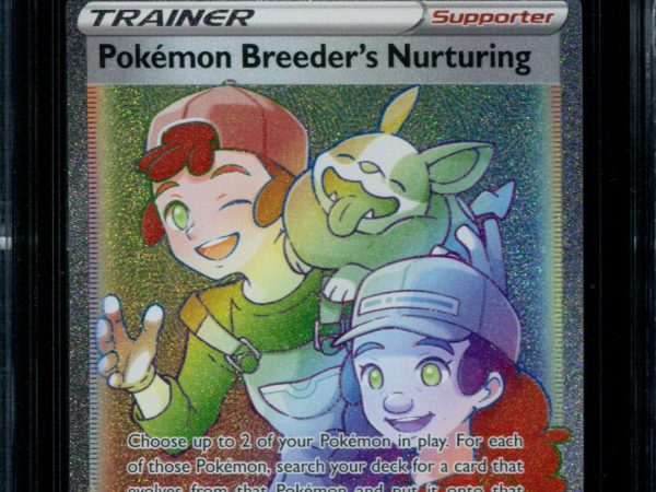 Pokemon Breeder's Nurturing - 195/189 - CGC 9.5 Gem Mint - Darkness Ablaze - 68072