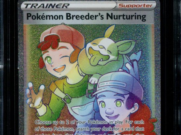 Pokemon Breeder's Nurturing - 195/189 - CGC 9.5 Gem Mint - Darkness Ablaze - 68070