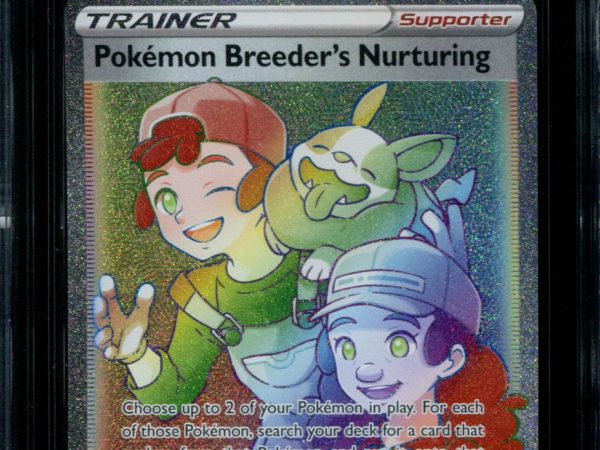 Pokemon Breeder's Nurturing - 195/189 - CGC 9.5 Gem Mint - Darkness Ablaze - 68075