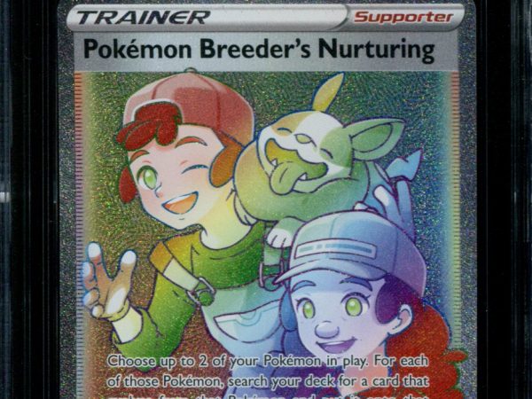 Pokemon Breeder's Nurturing - 195/189 - CGC 9.5 Gem Mint - Darkness Ablaze - 68074