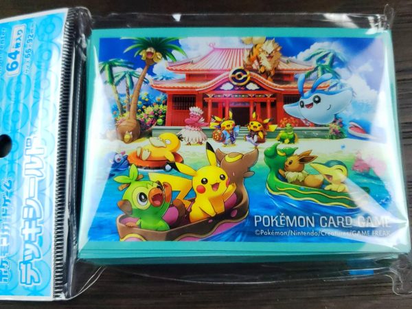 Pikachu Boating to the Temple - Set of 64 Sleeves - Japanese - Pokemon Center