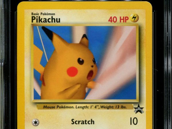 Pikachu - 26 - CGC 9 - Black Star Promos - League - Pokemon - 92040