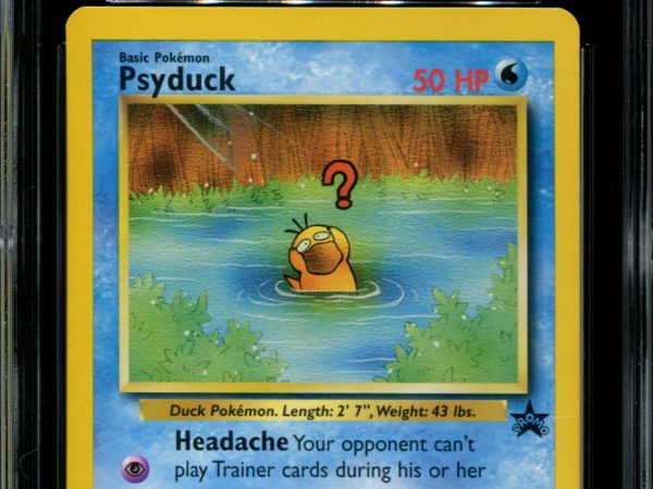 Psyduck - 20 - CGC 9 - Black Star Promos - League - Pokemon - 92027