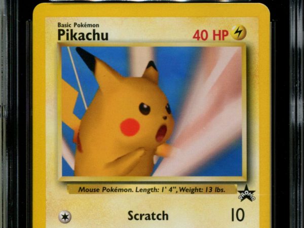 Pikachu - 26 - CGC 9 - Black Star Promos - League - Pokemon - 92039
