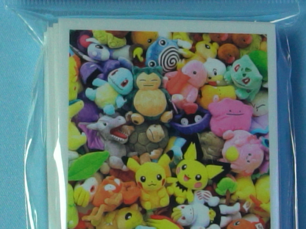 Pokemon Dolls Plush Sleeves - Set of 64 Sleeves - Japanese - Pokemon Center