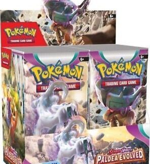 Paldea Evolved Booster Box - 36 Packs - Sealed - New