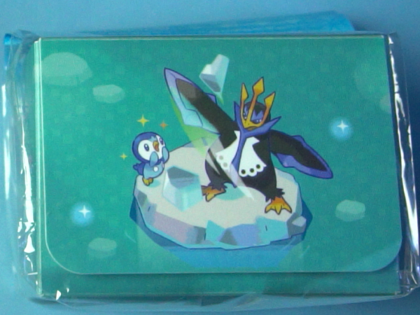 Piplup & Empoleon Deck Box - Side Loading - Japanese - Pokemon Center
