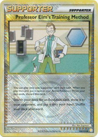 Professor Elm's Training Method (100/123) (League Promo) [HeartGold & SoulSilver]