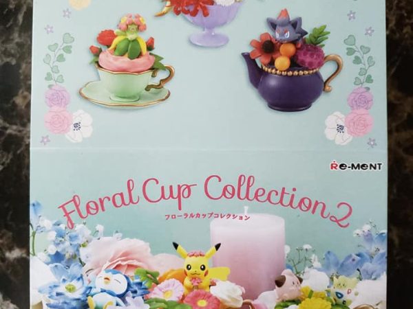 Pokemon - Floral Cup Collection 2 - Sealed Box of 6 - Re-Ment
