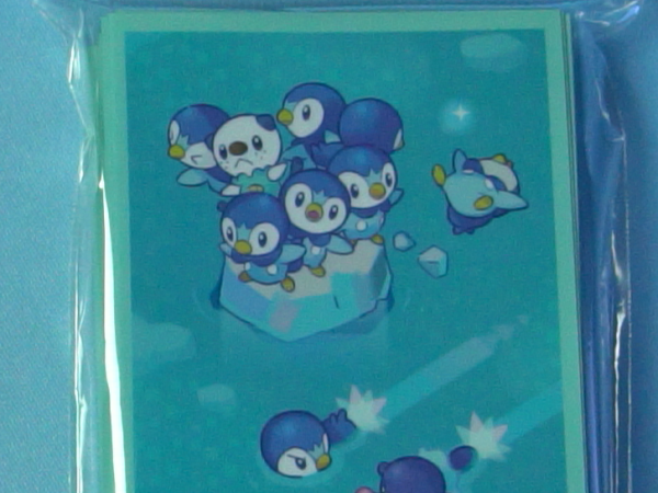 Piplup on an Iceberg Sleeves - Set of 64 Sleeves - Japanese - Pokemon Center