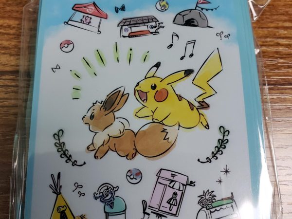 Pokemon Market - Pikachu & Eevee - Japanese - Set of 64 Pokemon Card Sleeves