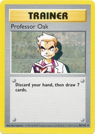 Professor Oak (88/102) [Base Set (Shadowless)]