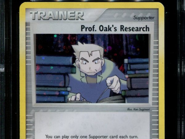 Prof. Oak's Research - 98/112 - CGC 9 - FRLG - Reverse Holo - Pokemon - 5074