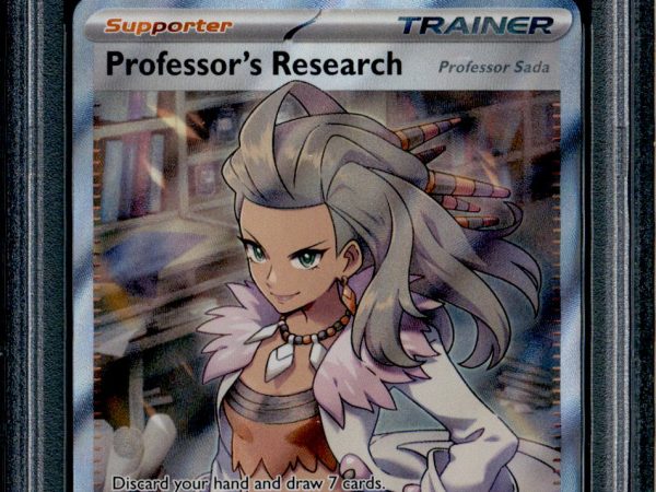 Professor's Research - 240/198 - PSA 9 - Full Art - SVI - Pokemon - 56282