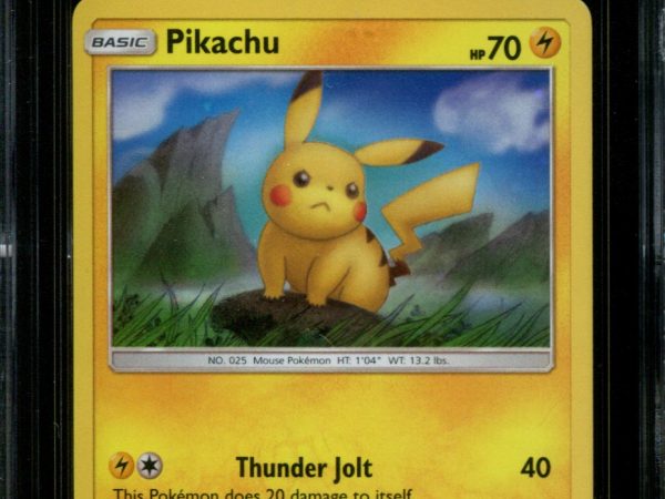 Pikachu - SM183 - CGC 9 - Holo - Unbroken Bonds - Black Star Promos - 36747