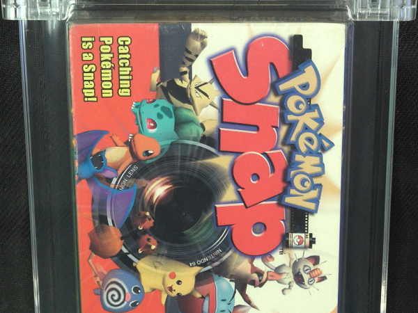 Pokemon Snap - Nintendo 64 - WATA 6.5 - A Seal - Sunfaded - Brand New - Pikachu