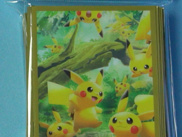Pikachu in the Forest Sleeves - Set of 64 Sleeves - Japanese - Pokemon Center