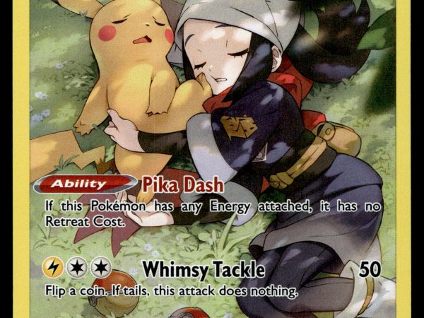 Pikachu - TG05/TG30 - NM - Full Art - Lost Origin - Pokemon - A6-28