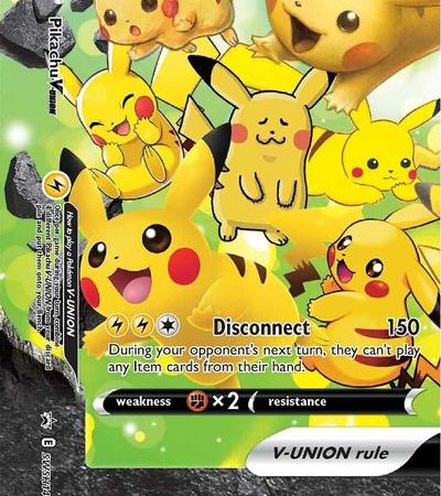Pikachu V-UNION (SWSH141) (Celebrations) [Sword & Shield: Black Star Promos]