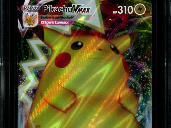 Pikachu Vmax - 044/185 - CGC 8.5 - Vivid Voltage - Pokemon - 28195
