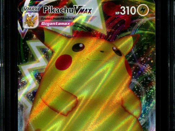 Pikachu Vmax - 044/185 - CGC 9 Mint - Vivid Voltage - Pokemon - 28196