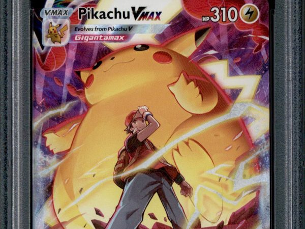 Pikachu Vmax - TG17/TG30 - PSA 9 - Full Art - Lost Origin - Pokemon - 10655