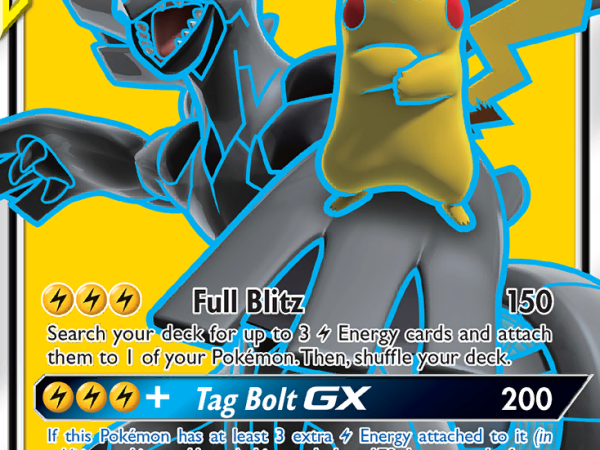 Pikachu & Zekrom GX (162/181) [Sun & Moon: Team Up]