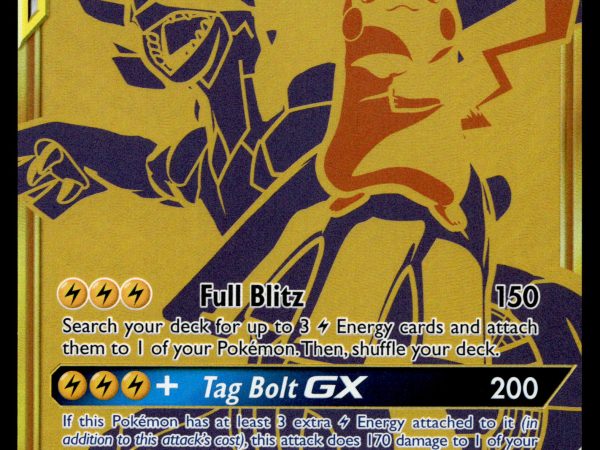 Pikachu & Zekrom GX - SM248 - NM - Secret Rare - Promo - Pokemon - A9-89