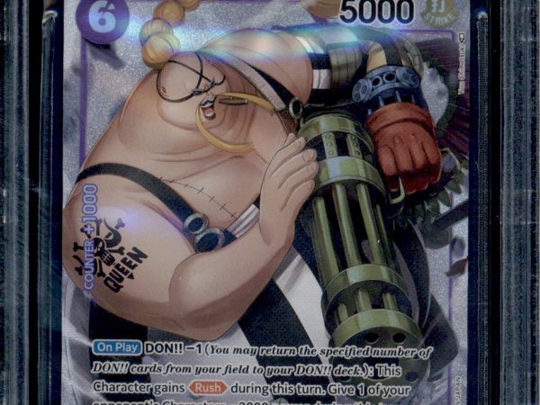 Queen - OP01-097 - BGS 10 - Alt Art - Romance Dawn - One Piece - 09921