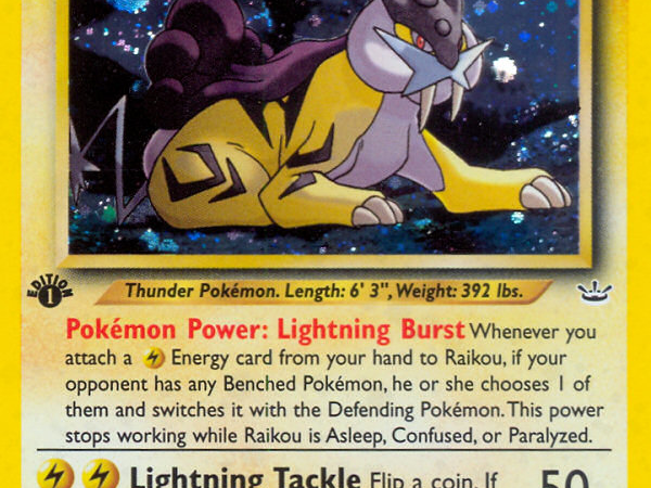 Raikou (13/64) [Neo Revelation 1st Edition]