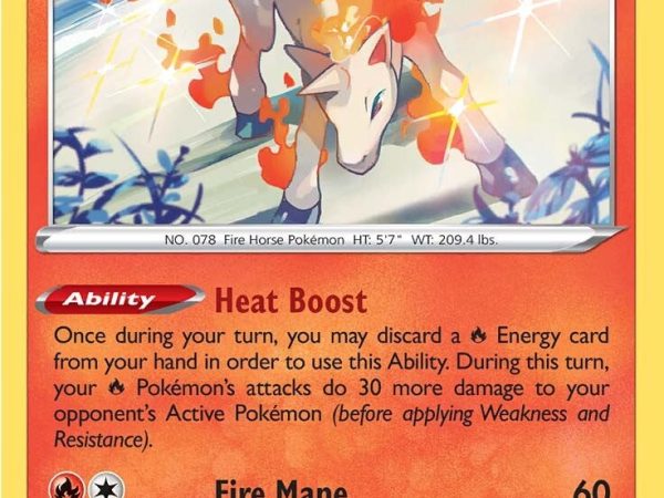 Rapidash (022/195) (Theme Deck Exclusive) [Sword & Shield: Silver Tempest]