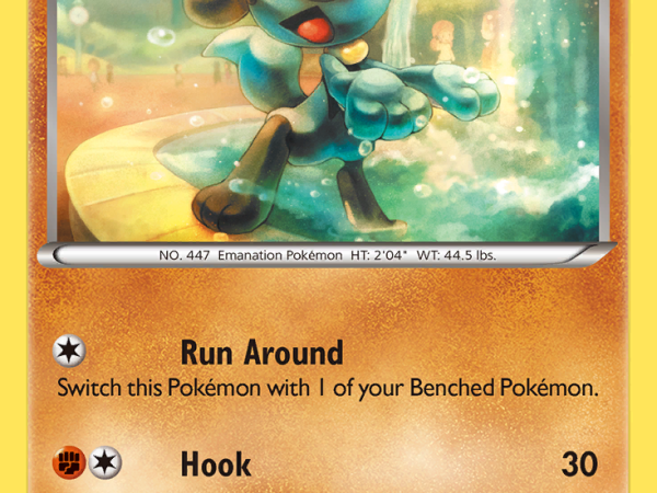 Riolu (BW33) (Cosmos Holo) [Black & White: Black Star Promos]