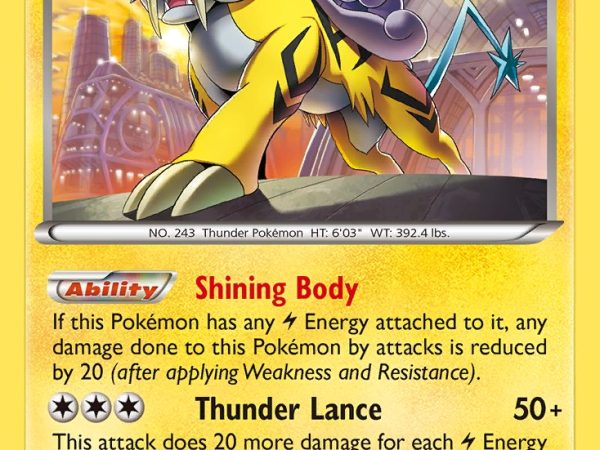 Raikou (55/162) (Cosmos Holo) (Blister Exclusive) [XY: BREAKthrough]