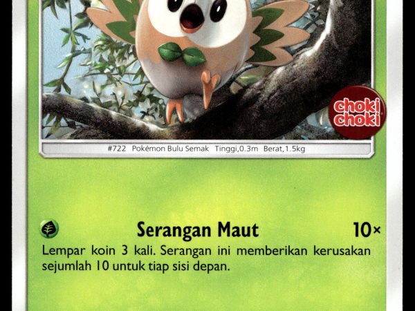 Rowlet - 057/SM-P - NM - Indonesian Choki Choki - Promo - Pokemon - B1-51