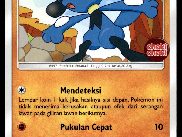 Riolu - 064/SM-P - NM - Indonesian Choki Choki - Promo - Pokemon - B1-55