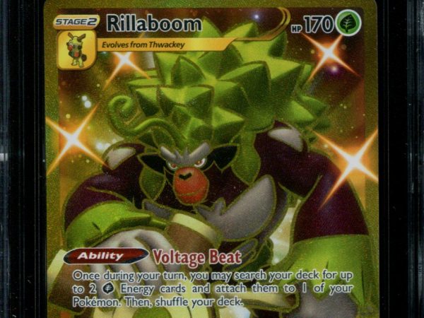 Rillaboom - 197/189 - CGC 9.5 Gem Mint - Darkness Ablaze - 68100